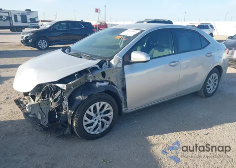 2017 Toyota Corolla Le from USA, damaged, VIN 5YFBURHE4HP632244